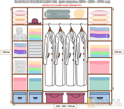 Шкаф купе 3х дв Фотопечать № 63