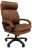 Кресло офисное Chairman СН 505, НАГРУЗКА до 150 кг, велюр, коричневое, 7127987