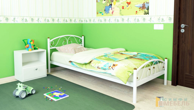 Металлическая кровать Вероника мини Plus