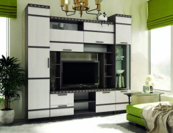 Шкаф 1-но дверный для белья Ольга 13 №2