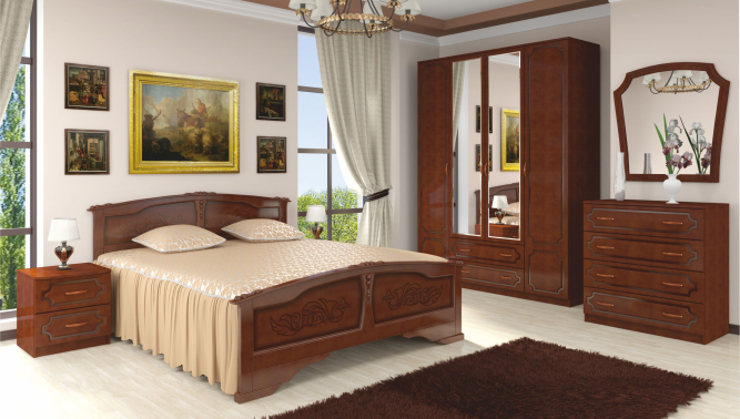 Шкаф распашной "Лак" 3-х дверный  ШР-3