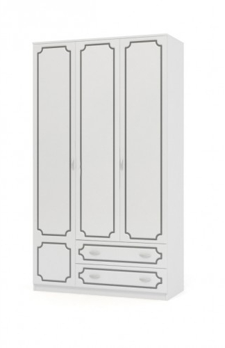 Шкаф распашной "Лак" 3-х дверный  ШР-3