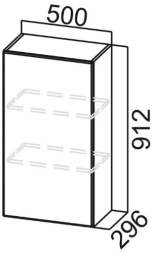 Шкаф навесной Ш500 Прованс