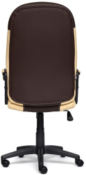 Кресло TWISTER кож/зам, коричневый/бежевый, 36-36/36-34