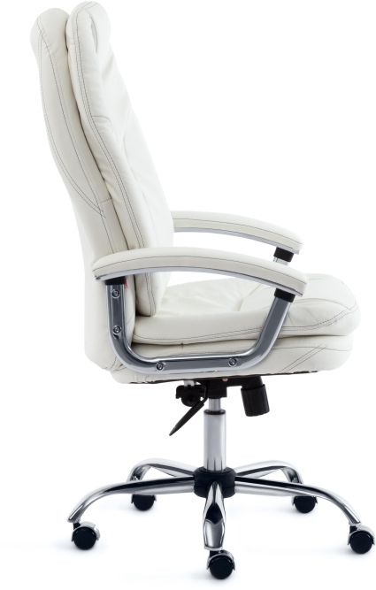 Кресло SOFTY LUX кож/зам, белый, 36-01