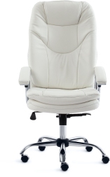 Кресло SOFTY LUX кож/зам, белый, 36-01