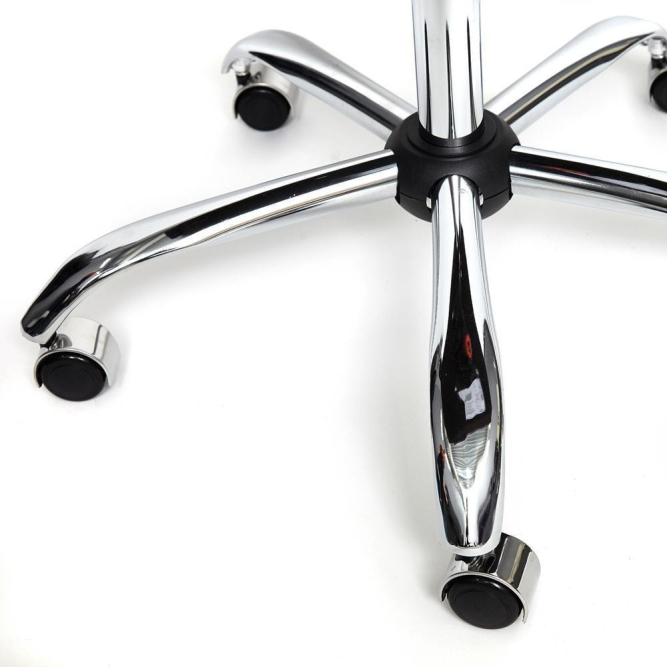 Кресло BERGAMO (хром) кож/зам, коричневый, 36-36