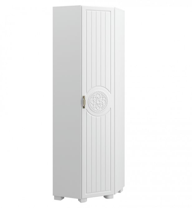 Шкаф угловой «Монблан» МБ-20К белое дерево