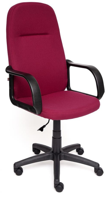 Кресло LEADER ткань, бордо, 2604