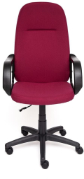 Кресло LEADER ткань, бордо, 2604