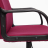 Кресло LEADER ткань, бордо, 2604