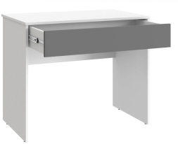 Стол Оскар ОС-25 белый структурный/графит