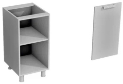 Нижний шкаф Н-400 Лаванда