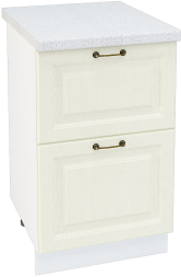 Шкаф нижний 2 ящика Кухня Ницца ШН2Я 500