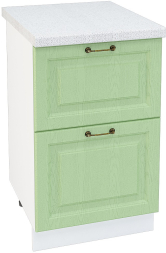 Шкаф нижний 2 ящика Кухня Ницца ШН2Я 500