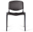 Стул STAFF &quot;Iso Plast CF-009&quot;, хром каркас, пластик черный, 532571