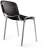 Стул STAFF &quot;Iso Plast CF-009&quot;, хром каркас, пластик черный, 532571
