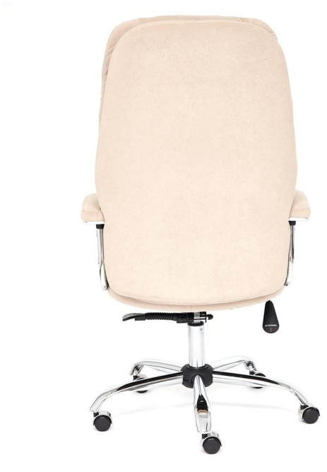 Кресло SOFTY LUX флок , бежевый, 7