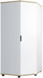 Шкаф угловой Скайлайт СЛ-1К блэквуд ячменный/белый/меренга