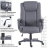 Кресло офисное BRABIX PREMIUM "Solid HD-005", нагрузка до 180 кг, ткань, серое, 531823