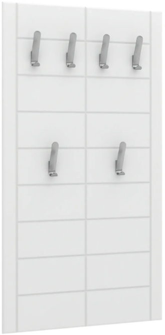 Вешалка Изабель ИЗ-80 белое дерево