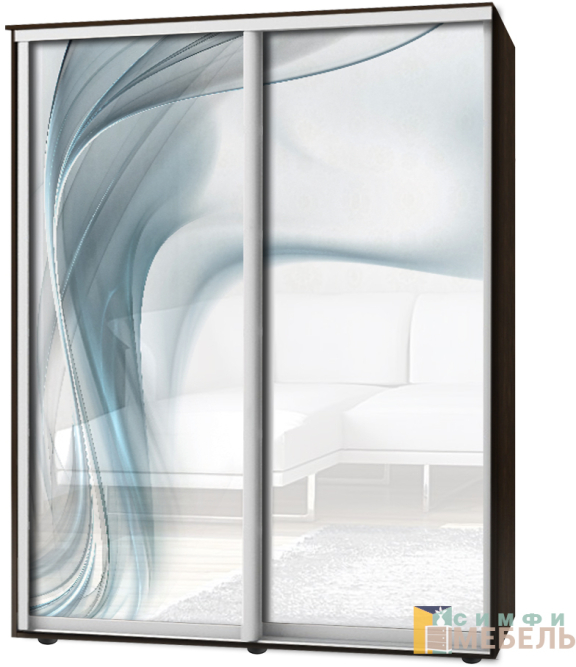 Шкаф-купе 2х дв Стандарт Фотопечать № 94