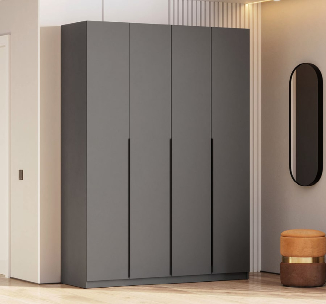 Шкаф 4-створчатый ШК 5 (1600) Графит