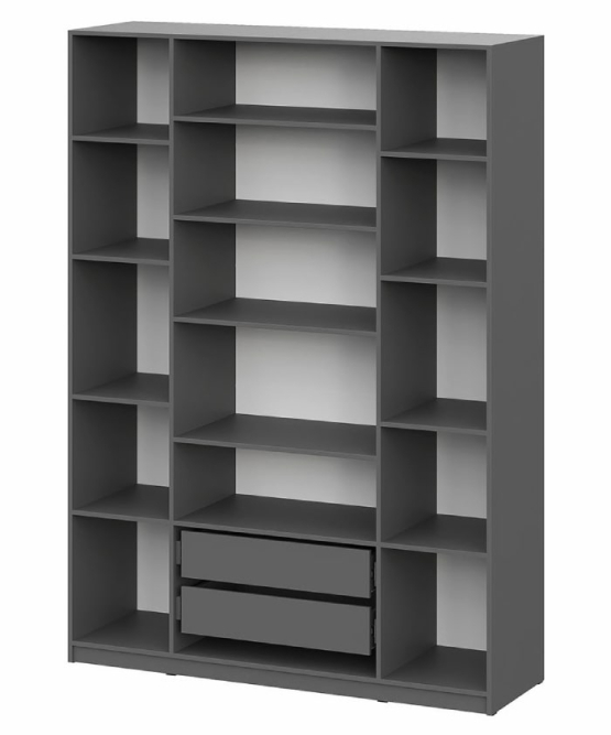 Шкаф 4-створчатый ШК 5 (1600) Графит