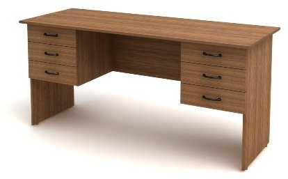 Стол 2-тумбовый 6 ящиков СК28