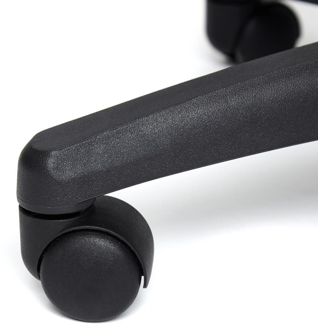 Кресло TWISTER кож/зам, черный/синий, 36-6/36-39