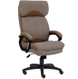 Кресло DUKE ткань, светло-коричневый/бронза, фостер 3/TW-21