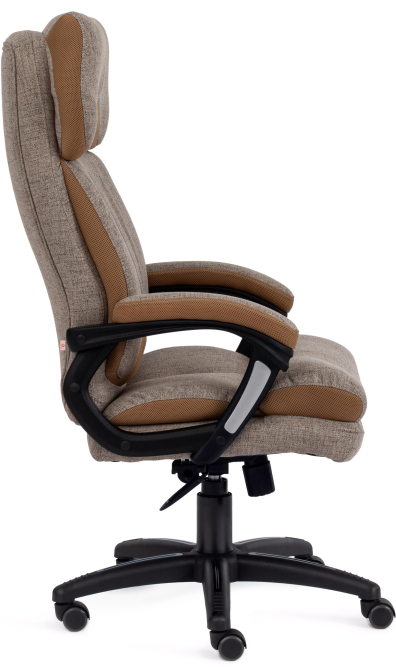 Кресло DUKE ткань, светло-коричневый/бронза, фостер 3/TW-21