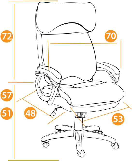 Кресло DUKE ткань, светло-коричневый/бронза, фостер 3/TW-21