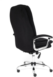 Кресло SOFTY LUX флок , черный, 35