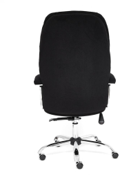 Кресло SOFTY LUX флок , черный, 35