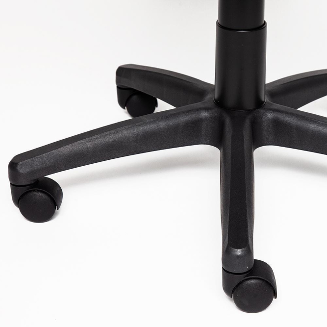 Кресло PARMA кож/зам, черный/синий, 36-6/36-39