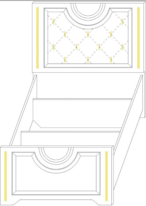 Кровать Луиза NEW