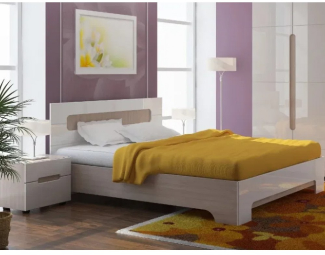 Кровать двуспальная Эврика