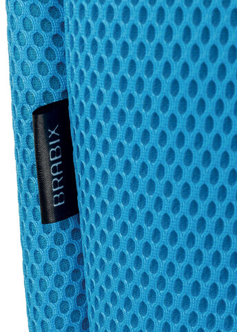 Кресло детское BRABIX "Joy MG-204W", без подлокотников, пластик белый, ткань TW, голубое, 533012