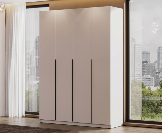 Шкаф 4-створчатый ШК 5 (1600) Меланж