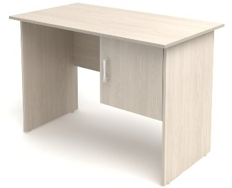 Стол 1-тумбовый с дверкой СК50) (тумба с права)