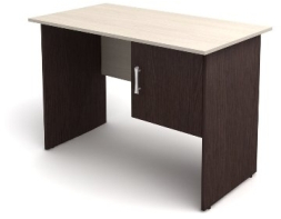 Стол 1-тумбовый с дверкой СК50) (тумба с права)