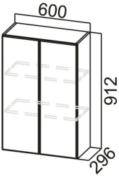 Шкаф навесной Ш600 Прованс