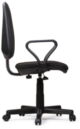 Кресло "Prestige", с подлокотниками, черное