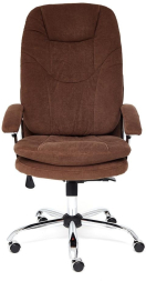 Кресло SOFTY LUX флок , коричневый, 6