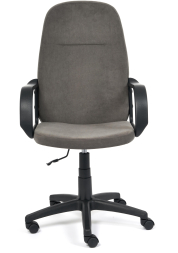 Кресло LEADER флок , серый, 29