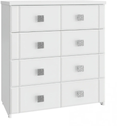 Комод Изабель ИЗ-50К белое дерево