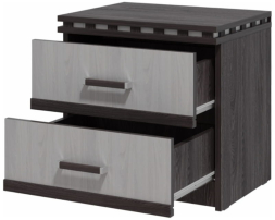 Тумба прикроватная с 2-мя ящиками Ольга 13