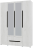Шкаф 4-х створчатый с 2-мя ящиками Вега (Горизонт)