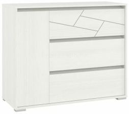 Комод с дверкой и тремя ящиками Аделина